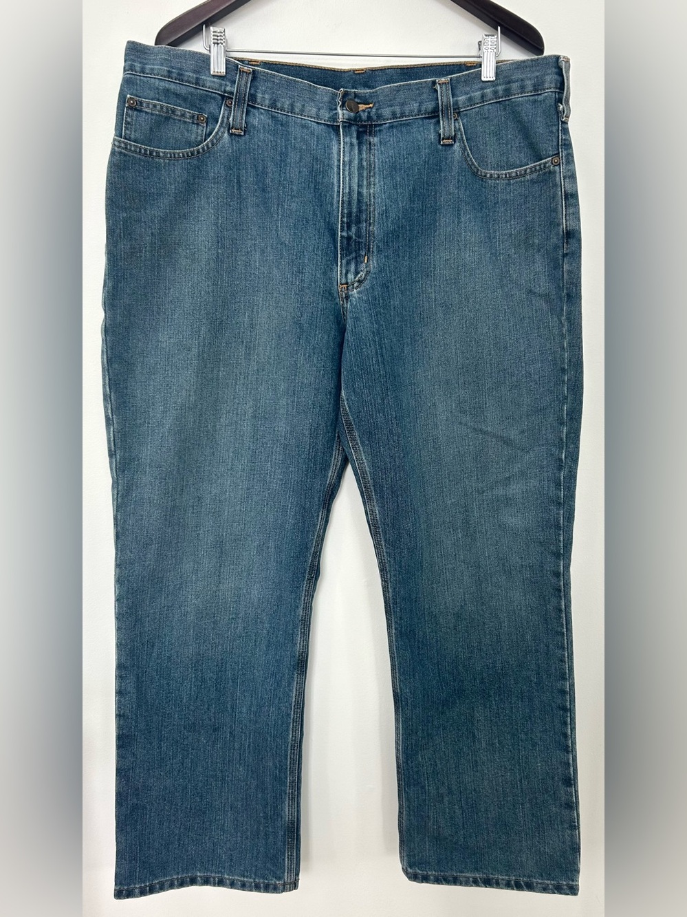 Carhartt Relaxed Fit Jeans Men’s 40x30 Blue Denim Workwear Classic